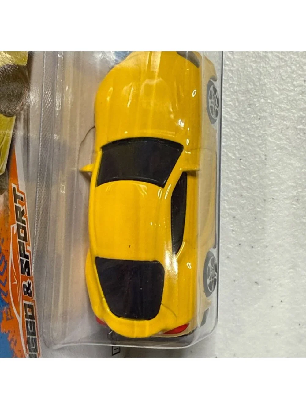 Maisto Toyota Supra Yellow 1:64 Fresh Metal Speed & Sport Diecast NOC